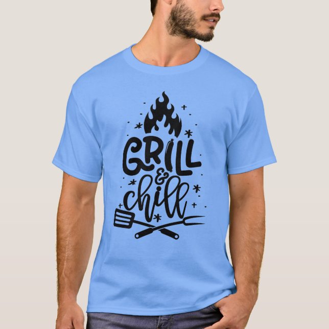 Camiseta Grelhar E Esfriar (Frente)