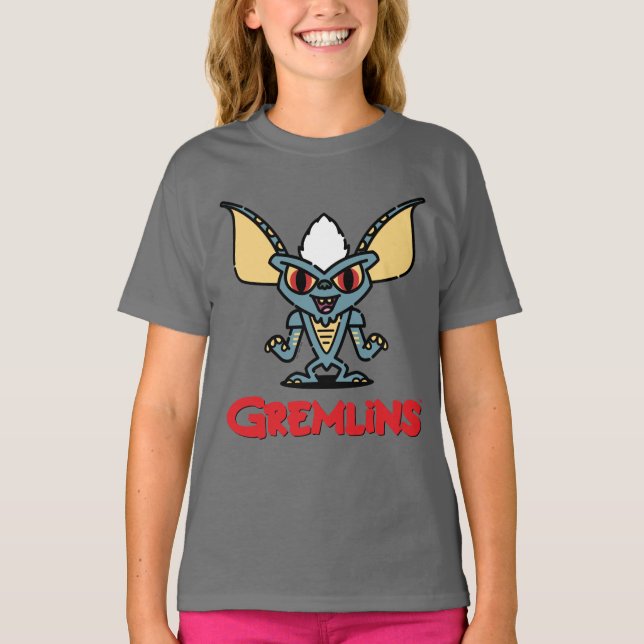 Camiseta Gremlins | Caractere cômico em grão (Frente)
