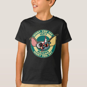 Camiseta Gremlins O que você vê nem sempre é o que você g