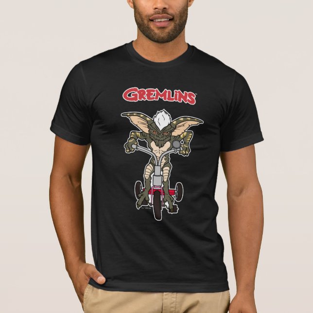 Camiseta Gremlins | Triciclo de pista de distribuição (Frente)