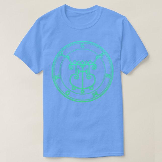 Camiseta Gremory Sigil Adquira Gradiente Verde Com Amor (Frente do Design)