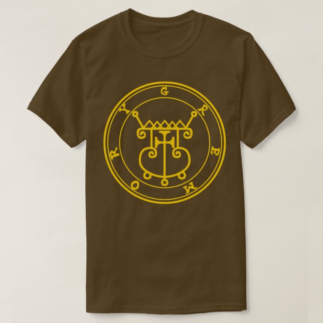 Camiseta Gremory Sigil Procura Amarelo de Amor (Frente do Design)