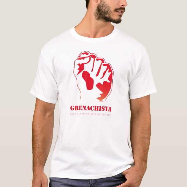 Camiseta Grenachista - para homens (Frente)