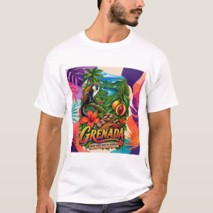 Camiseta Grenada Good Vibes Have an Address