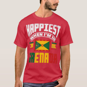 Camiseta Grenada Grenadiana Sinalizador Grenadiano Mais Fel
