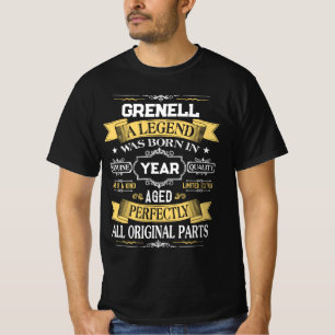 Camiseta GRENELL Um Legado Foi Criado em Ano