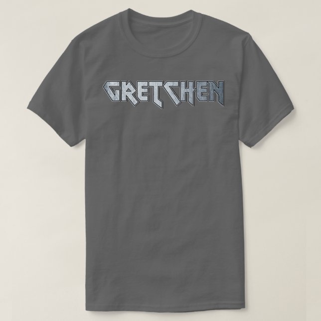 Camiseta Gretchen de metais pesados (Frente do Design)