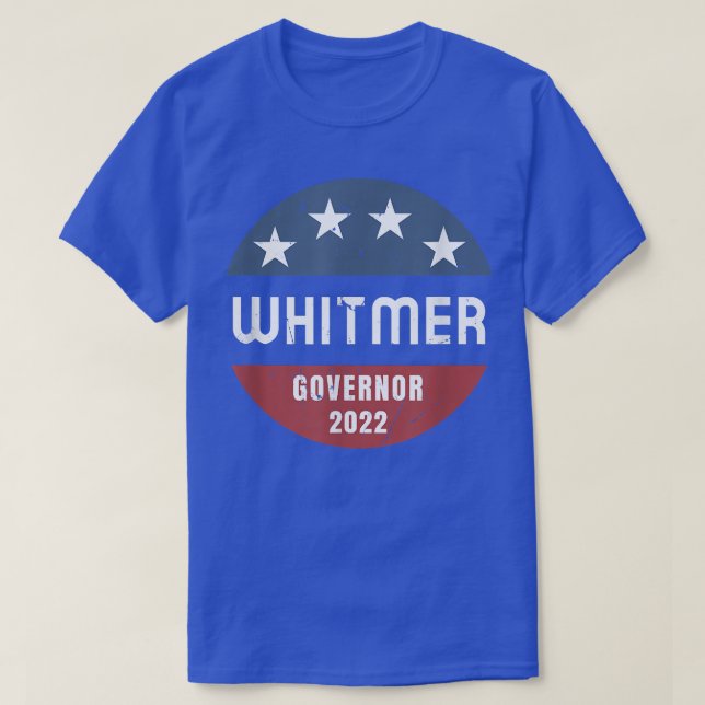 Camiseta Gretchen Whitmer For Michigan Governor 2022  (Frente do Design)
