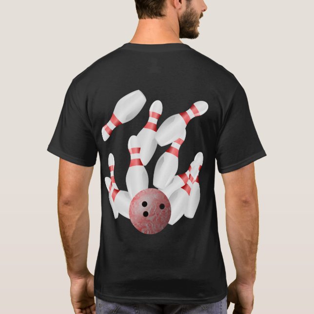 Camiseta Greve de boliches de tênis (Verso)