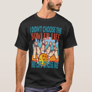 Camiseta Greve de Equipe do Jogador de Boliche da Vida de B