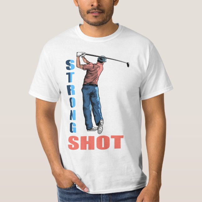 Camiseta Greve perfeita, Glória de Golfe (Frente)