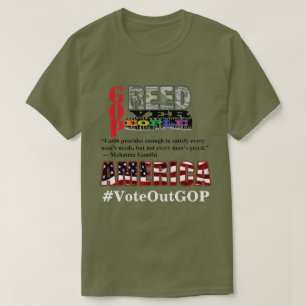 Camiseta GREVER SOBRE A AMÉRICA PESSOAS Votar GOP