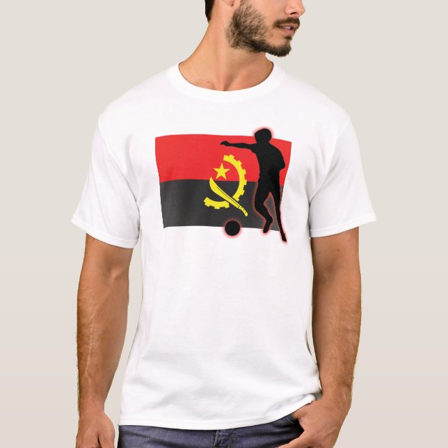 Camiseta Grevista do futebol de Angola (Frente)