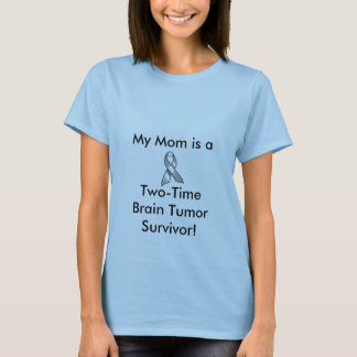 Camiseta GREY_RIBBON, minha mamã é a, tumor S de