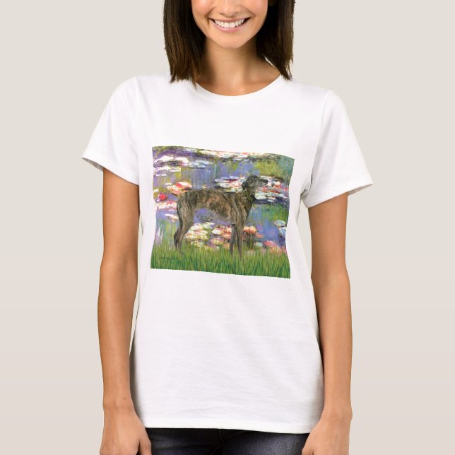 Camiseta Greyhound (br8) - Lírios 2 (Frente)
