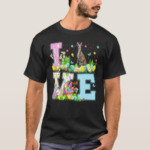 Camiseta Greyhound Dog Egg Hunt Love Greyhound East