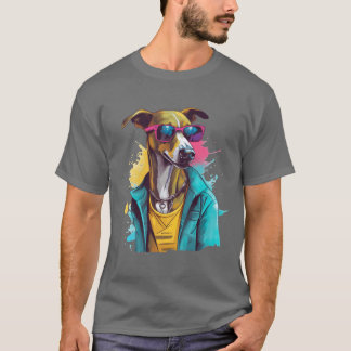 Camiseta Greyhound Dog Raça para um presente de Greyhound L