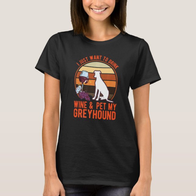 Camiseta Greyhound E Wine - Tião Italiano (Frente)