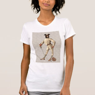 Camiseta Greyhound Fencer no Cream Cheio 2