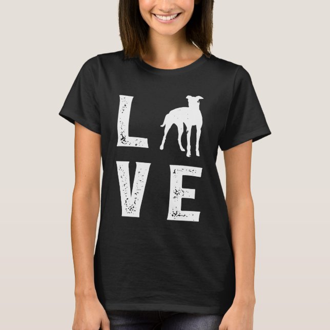 Camiseta Greyhound Love 1 (Frente)