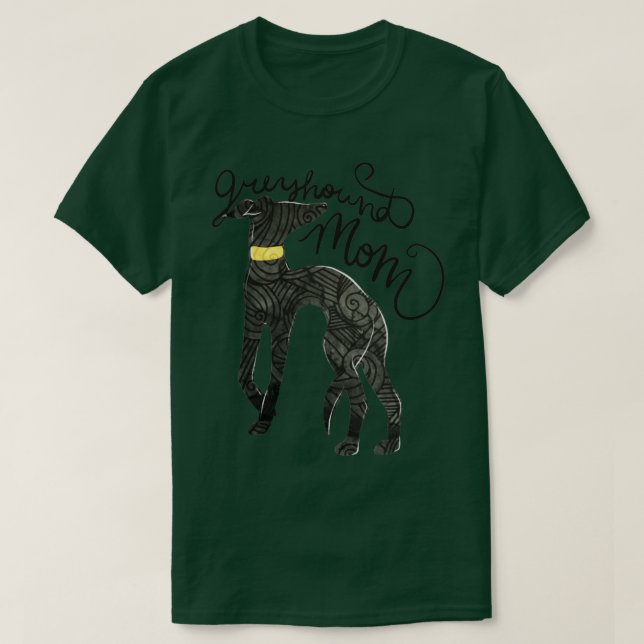 Camiseta Greyhound Mãe1 (Frente do Design)