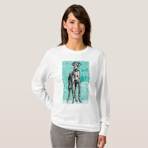 Camiseta Greyhound Majestade por Moriz Jung