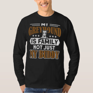 Camiseta Greyhound Meu Greyhound É Família Greyhound