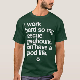 Camiseta Greyhound Owner Engraçado Dog Lover