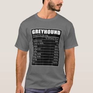 Camiseta Greyhound Owner Puppy Dog Lover Greyhound Facts