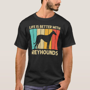 Camiseta Greyhound Para Homens Mulheres Itália Salvamento D