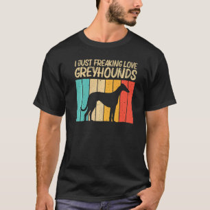 Camiseta Greyhound Para Homens Mulheres Itália Salvamento D