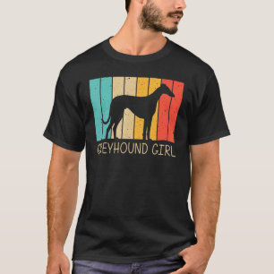 Camiseta Greyhound Para Meninas Crianças Salvamento De Grey
