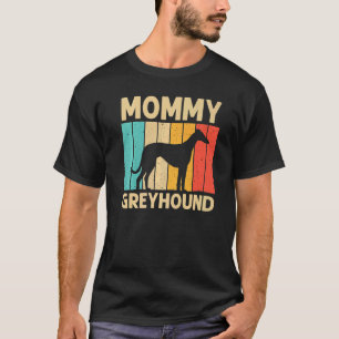 Camiseta Greyhound Para Mulheres Mãe Salvamento De Greyhoun