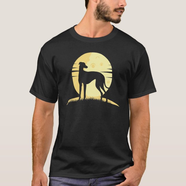 Camiseta Greyhound Windhound Retro 5 (Frente)