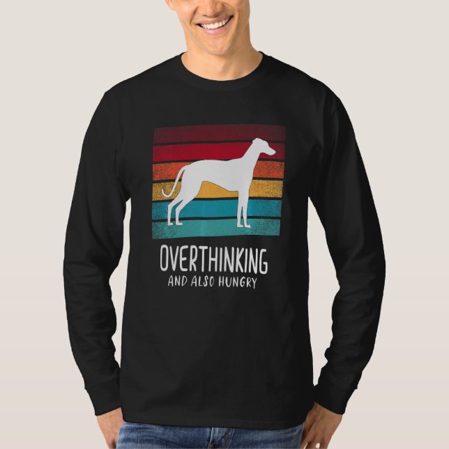 Camiseta Greyhound Windhound Retro 8 (Frente)