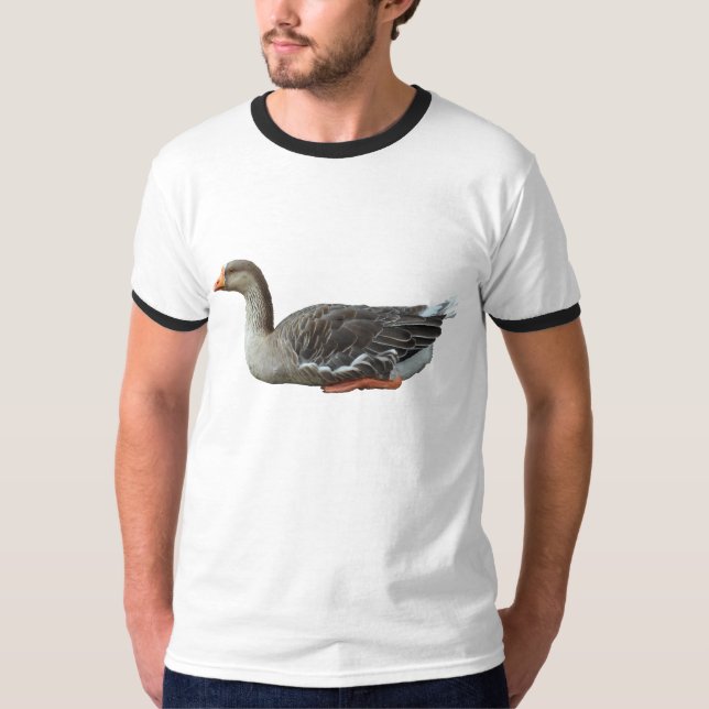 Camiseta Greylag Swan Goose Cross (Frente)