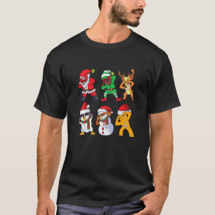 Camiseta Gridd de Papais noeis e Amigos Africanos