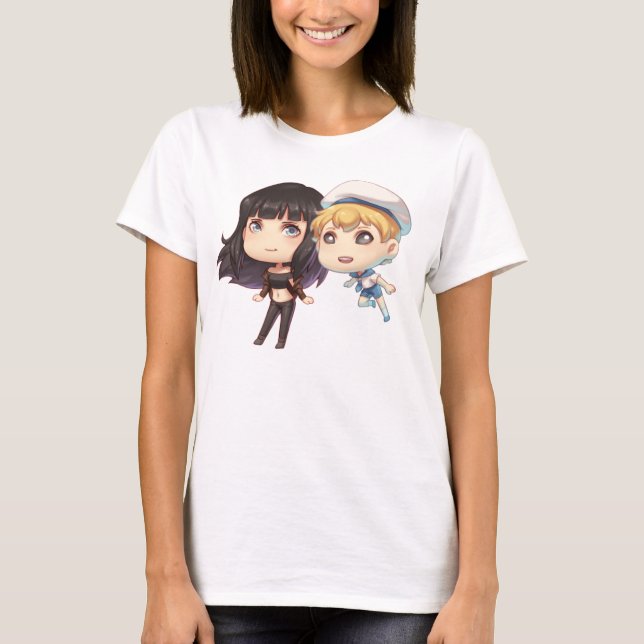 Camiseta Grier e T de Oscar unilateral (Frente)