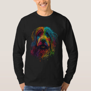 Camiseta Grifão de Pontaria de Cabelo Cabeludo Arte Pop Col