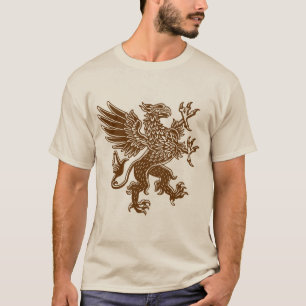 Camiseta Griffin - Castanho-da-Noz