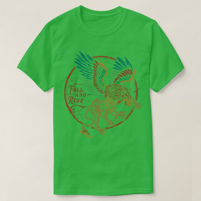 Camiseta Griffin Fall And Rise (Frente do Design)