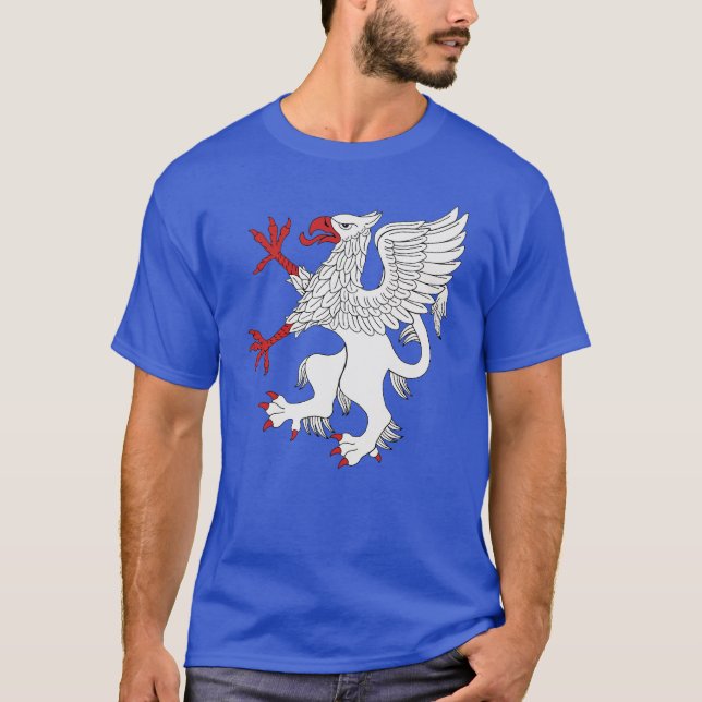 Camiseta Griffin Rampant Argent (Frente)