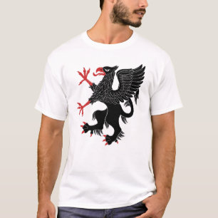 Camiseta Griffin Rampant Sable