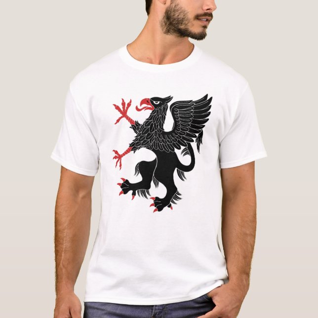Camiseta Griffin Rampant Sable (Frente)