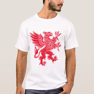 Camiseta Griffin - Vermelho