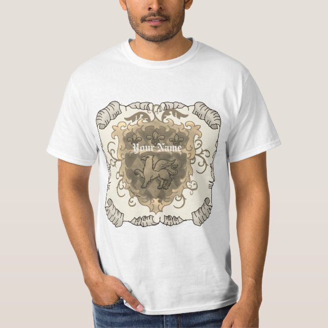 Camiseta Griffon Family Crest Surname (Frente)