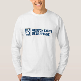 Camiseta Griffon Fauve De Bretagne Azul