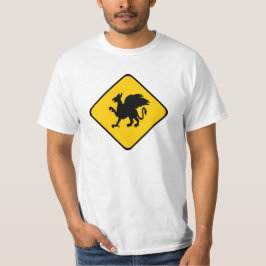 Camiseta Grifo de advertência!