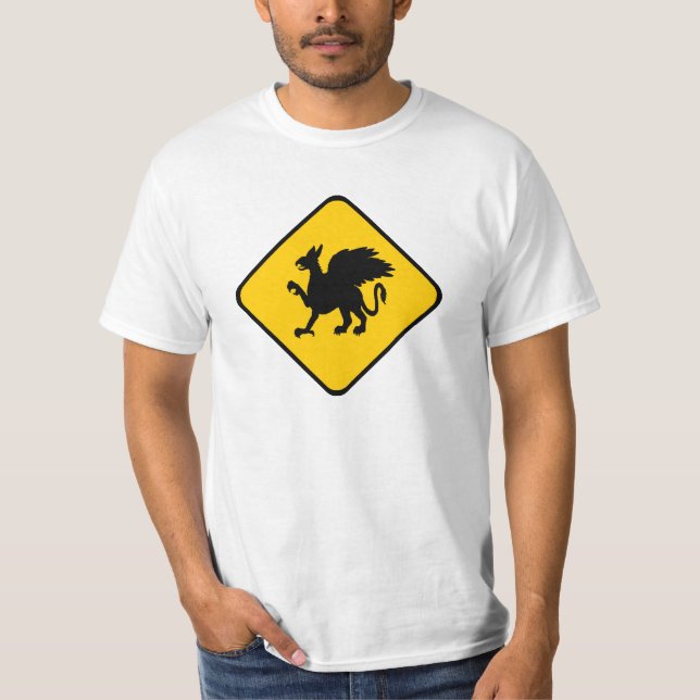 Camiseta Grifo de advertência! (Frente)