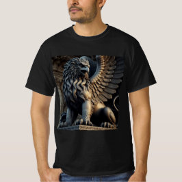 Camiseta Grifo Majestuoso: La Fusión de León y Águila